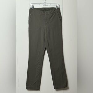 Athleta Women’s Olive Green Nylon Blend Chinos Size 6
